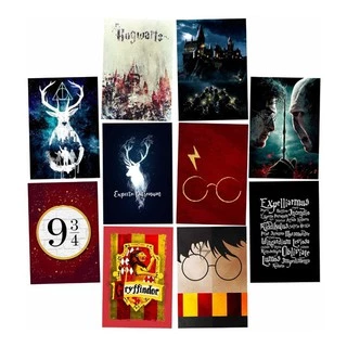 Placa Decorativa Harry Potter 20x28,5cm MDF