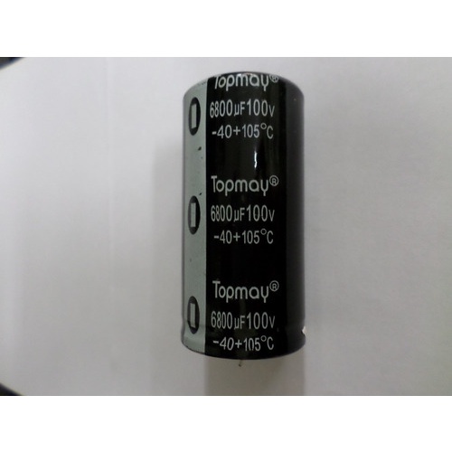Condensatore Elettrolitico Radiale 6800uF 80V 105°C 30x50mm - ±20%, Per PCB
