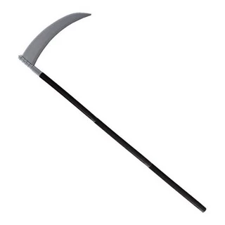 1 Foice de Plástico Brinquedo Halloween 90CM ( ZW-70053)