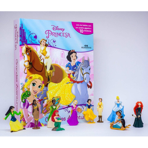 Livro Moana Disney - Ler e Colorir Médio - Culturama - MP Brinquedos