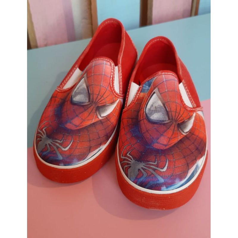 Sapato do best sale homem aranha infantil