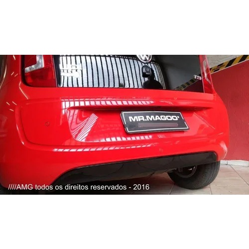 Fundo do Para-choque VW UP! TSI 2013 2014 2015 2016 2017 Acessórios para Carro