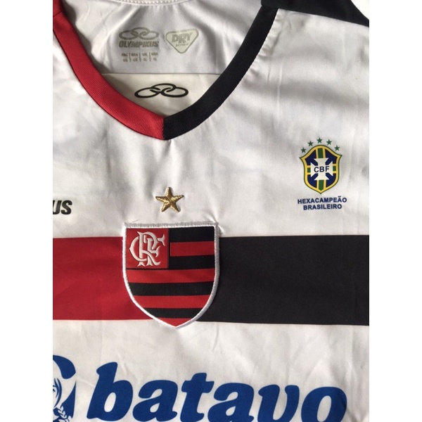 Camisa flamengo olympikus hot sale branca