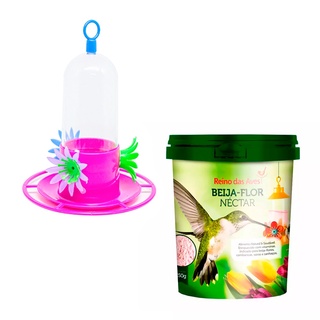 Combo Bebedouro Beija-flor - 200mL + Nectar 250g