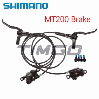 Shimano MT200 Conjunto De Freio A Disco Dianteiro/Traseiro Substitui M315 Para Altus/Acera MTB
