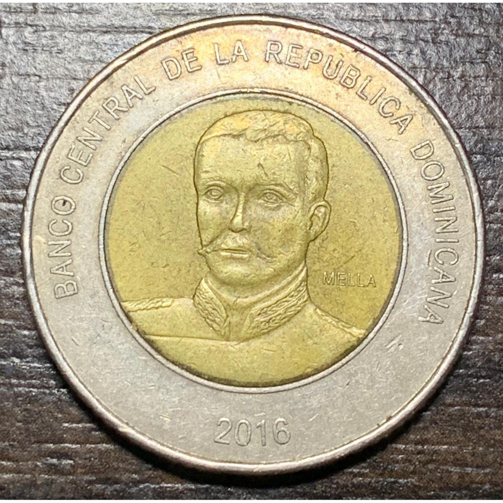 Moeda Republica Dominicana - 10 Pesos - MBC | Shopee Brasil