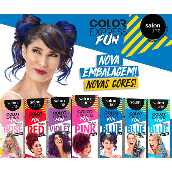 Salon Line Color Express Fun Tonalizante | Shopee Brasil