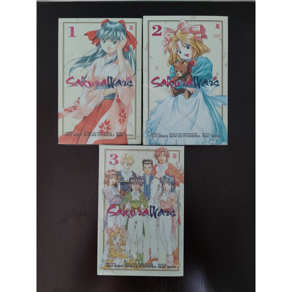 Coleção Completa Sakura Wars - JBC - 3 volumes Trig | Shopee