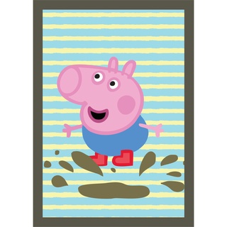 Quadro decorativo A4 Desenho Peppa Pig Serie no Shoptime