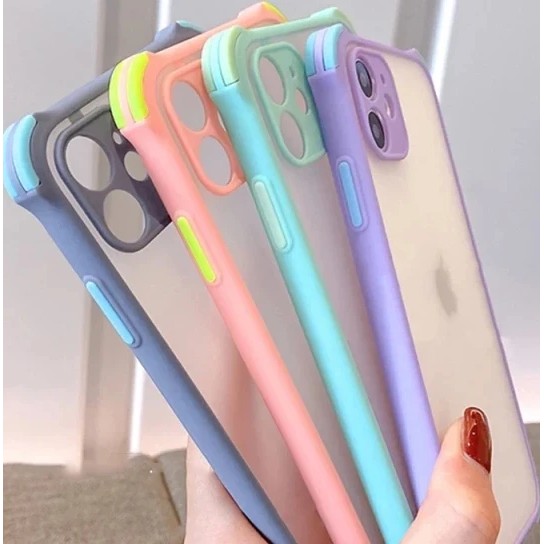 Capa Capinha Case Translucida Fosca Airbag Iphone Pro Shopee Brasil