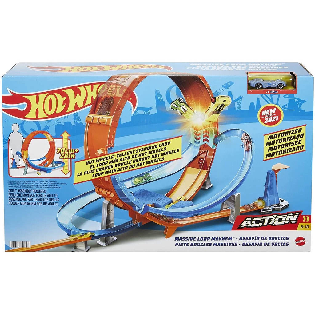 Pista - Hot Wheels - Desafio da Altura - Action MATTEL