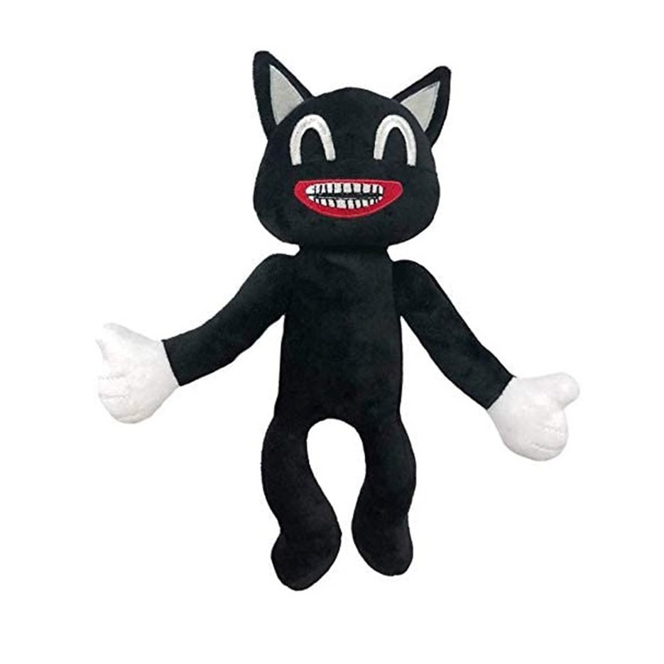 Siren Head Plush Toy Anime Plushie Black Cartoon Cat Stuffed Animals Doll