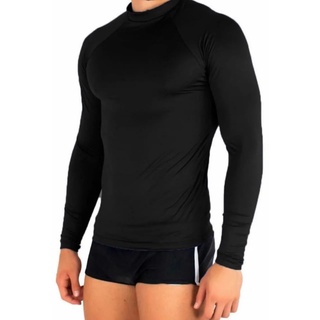Camisa Camiseta Térmica Segunda Pele Slim Proteção UV Unissex