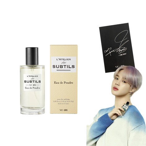 Bts) Vt X Bts L 'Atelier Des Subtiliga Perfume Edt 50ml + Placa De