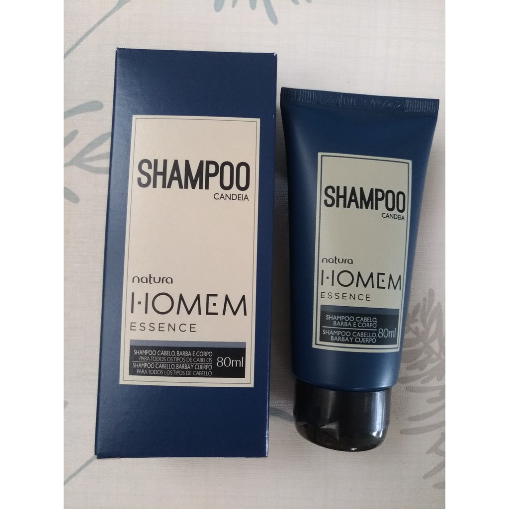 SHAMPOO CABELO BARBA E CORPO HOMEM ESSENCE