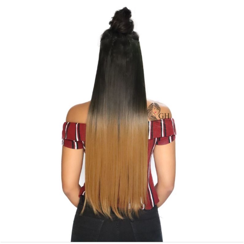 Cabelo Liso Ondulado Iara Longo Bio Long Hair 70cm 280g - Morena