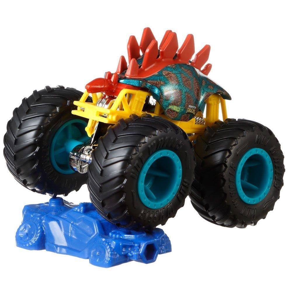 Monster Trucks Dinossauro Motosaurus Hot Wheels | Shopee Brasil