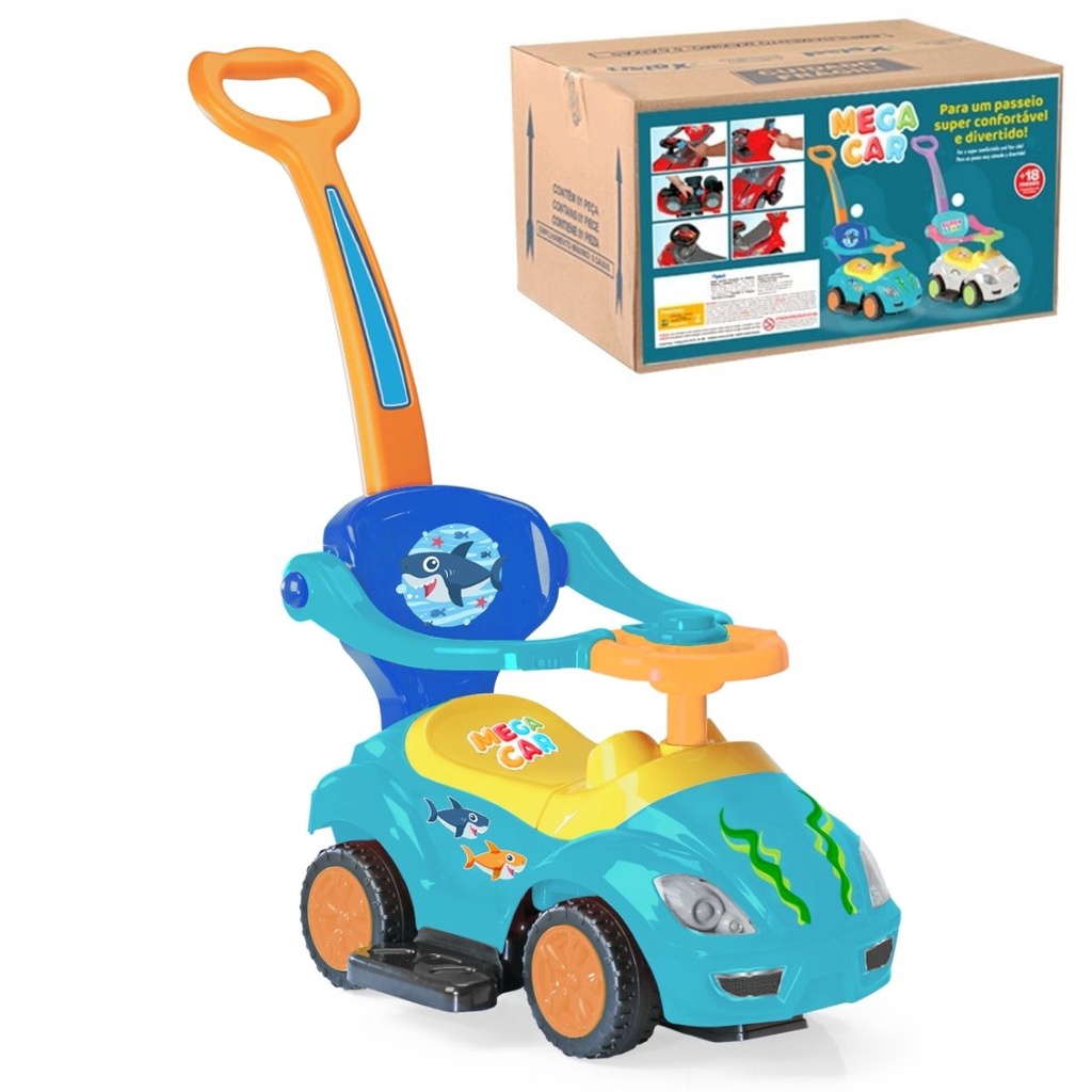 Triciclo Infantil Com Pedal Motoca Menina Suporta ate 24kg Velotrol Tico  Tico Aprox 2 anos