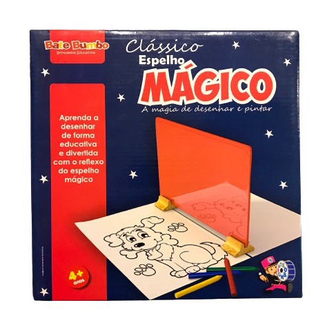 Espelho Mágico Brinquedo Infantil Desenho p/ Pintar Colorir em Promoção na  Americanas