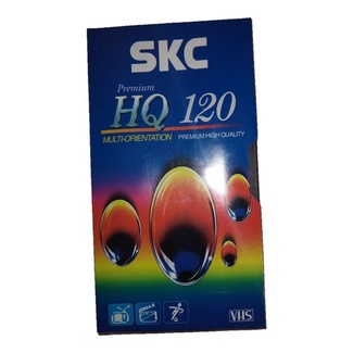 FITA VHS VIRGEM-PREMIUM HQ 120-LACRADO DE FABRICA