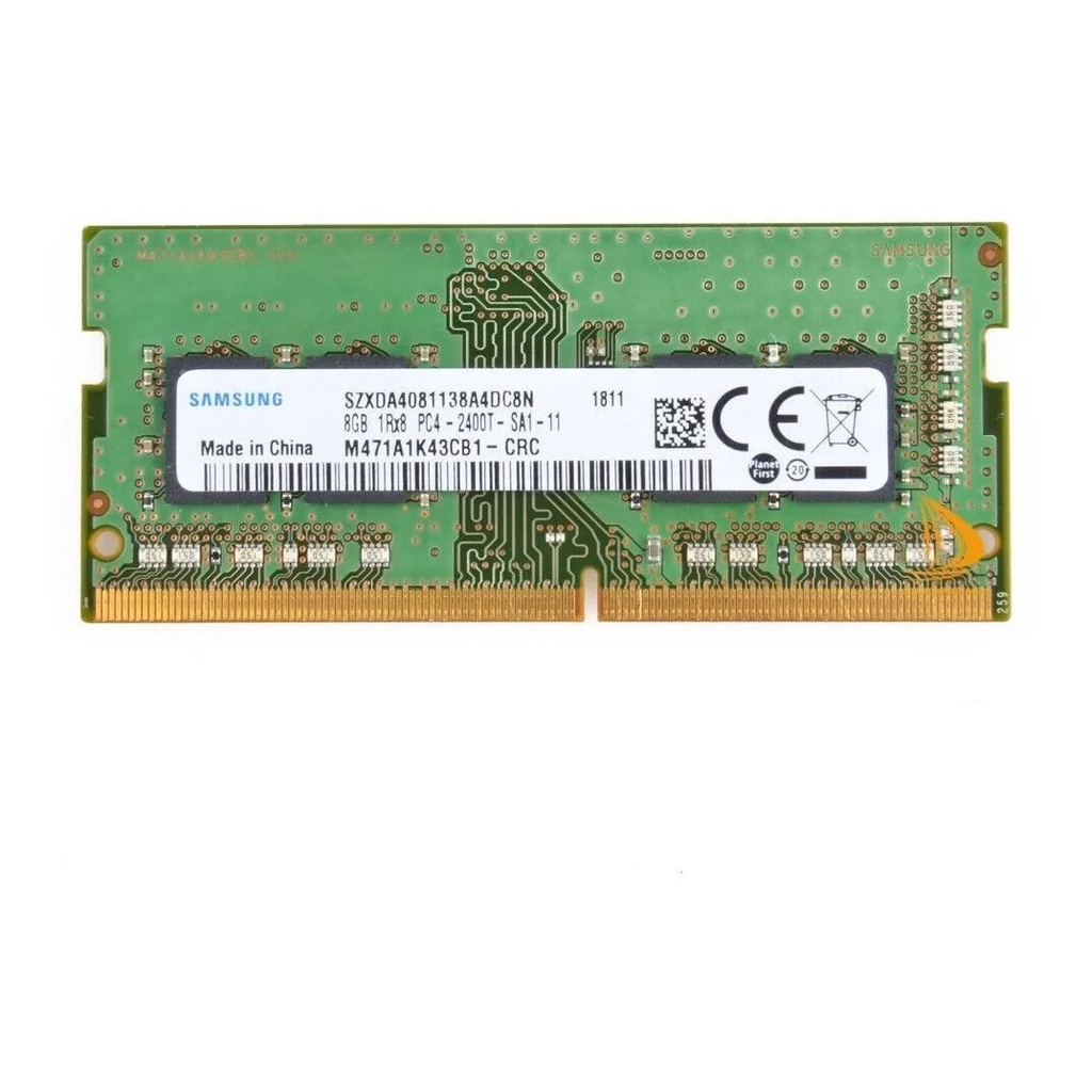 Memória RAM DDR4 SAMSUNG Color Verde 8GB 1x8GB 2400MHz