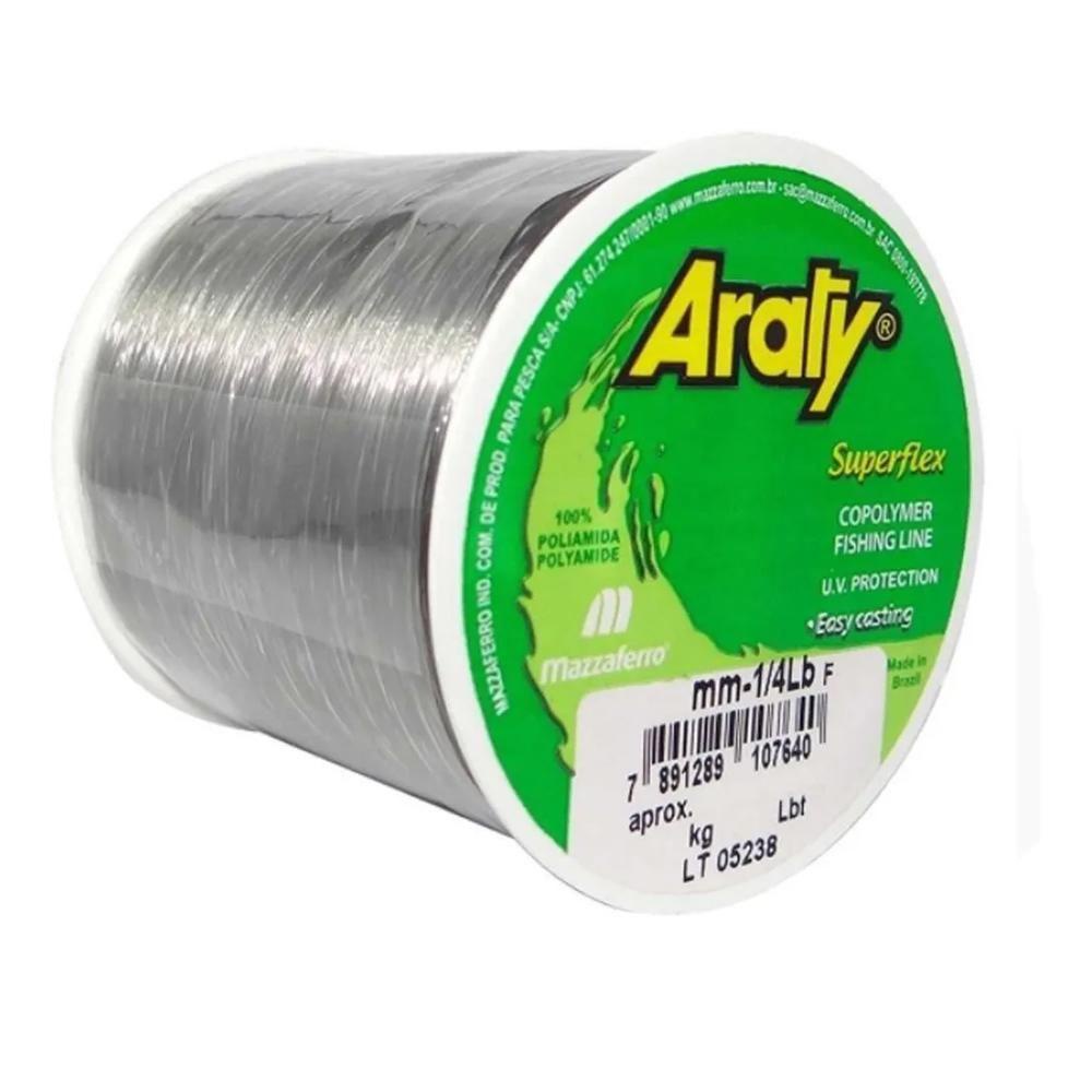 Hilo de pesca ARATY Superflex monofilamento 0.60 mm - 1000Mts