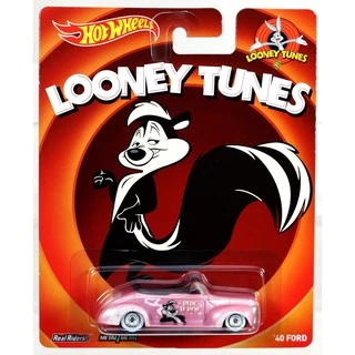 Bx490 Hot Wheels Culture Nostalgia Looney Tunes 40 Ford Pepe le pew rosa pink h3br