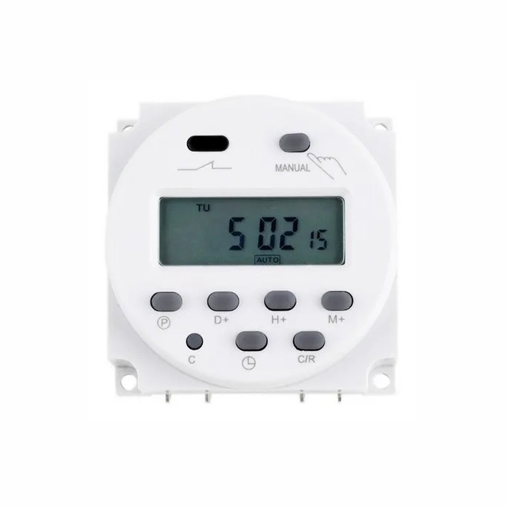 Timer Temporizador Digital Lcd 12v 16a Pronta Entrega | Shopee Brasil