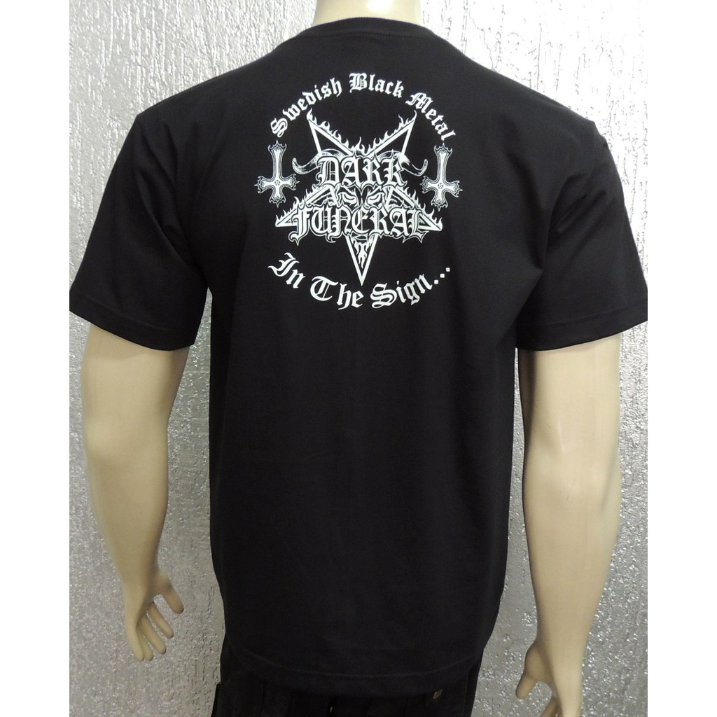 Camiseta Dark Funeral - In the Sign  | Shopee Brasil