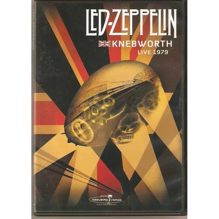 Dvd Led Zeppelin Knebworth Live 1979 ( 2011 ) Shopee Brasil
