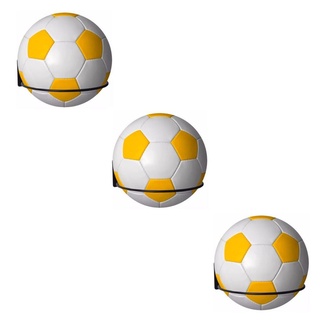Kit com 3 Suporte de Aco 16x16 P/Bola Futebol Basquete Volei