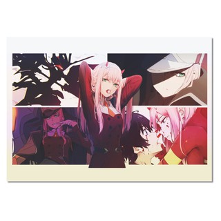 Quadro Decorativo Anime Darling In The Franxx Zero Two A3 em Promoção na  Americanas