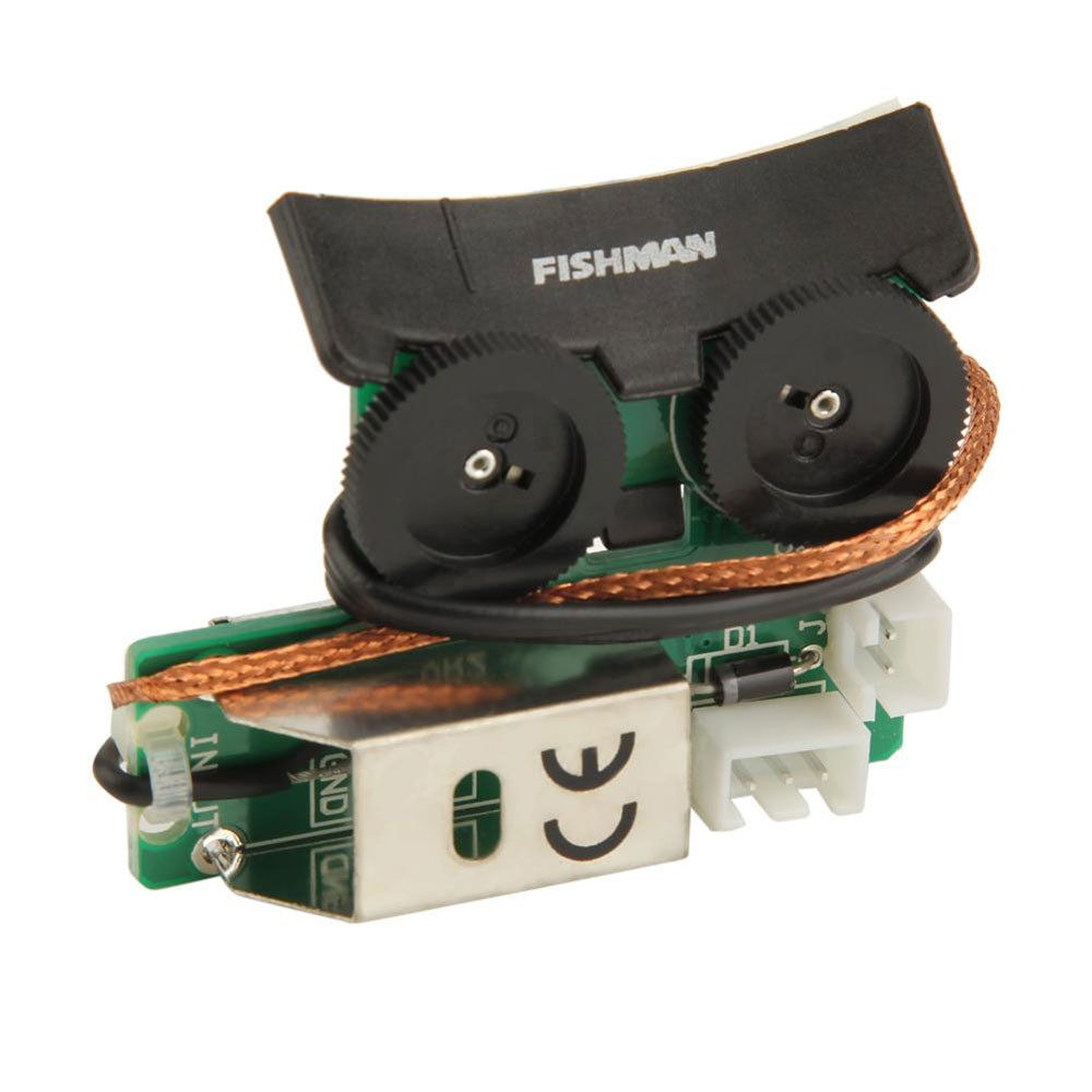 Top Quality Fishman OEM Guitar Pickups Undersaddle Pickup W/On Board Preamp System Sonitone Acoustic Guitar Parts