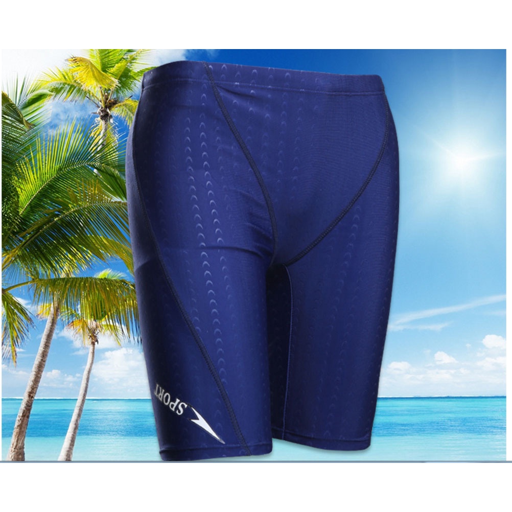 Roupa De Banho Masculina/Sunga De Natação De Cinco Pontas Reforçada ...
