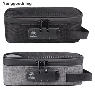 Yanggoodning Smell Proof Carbon Lined Carry stash Bag with Lock Discreet Secure Case nice shopping