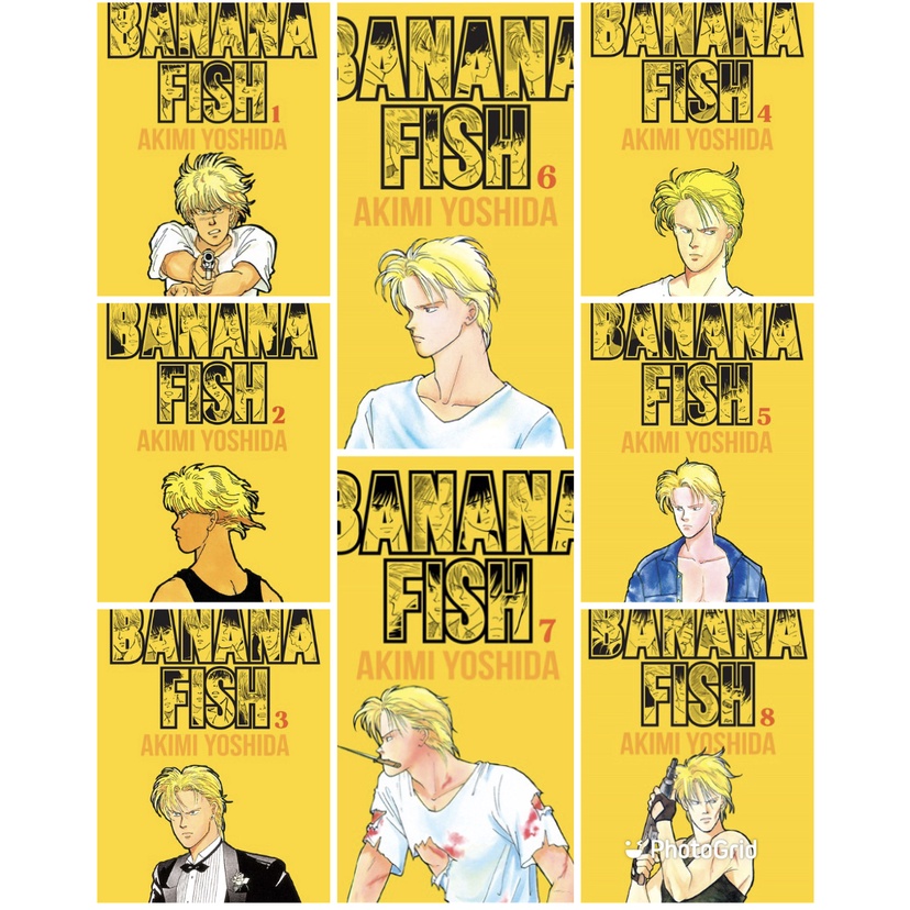 Banana Fish Manga (1-5) Bundle