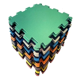 Kit 20 Tatames Eva Colorido - Linha Econômica 30x30