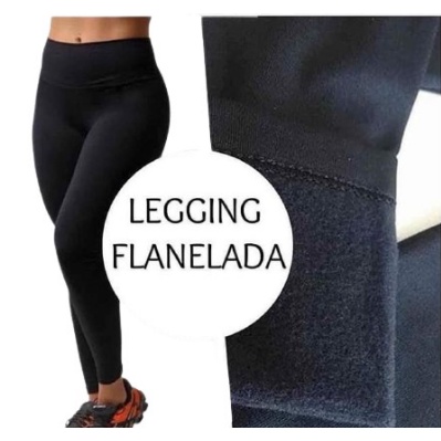 Legging peluciada 2024 por dentro