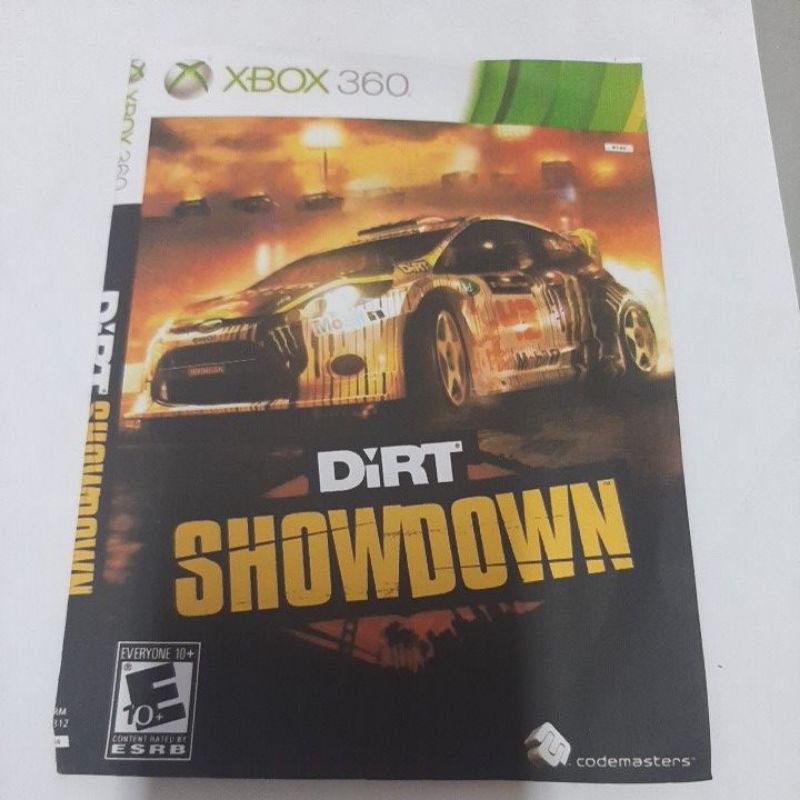 Só Para Xbox - Lt - Titulo do jogo: Dirt: Showdown Ano de