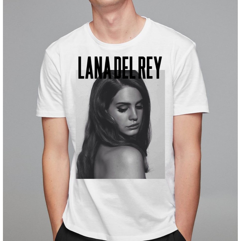 Lana Del Rey Camiseta Unissex E Baby Look 100 Poli ster