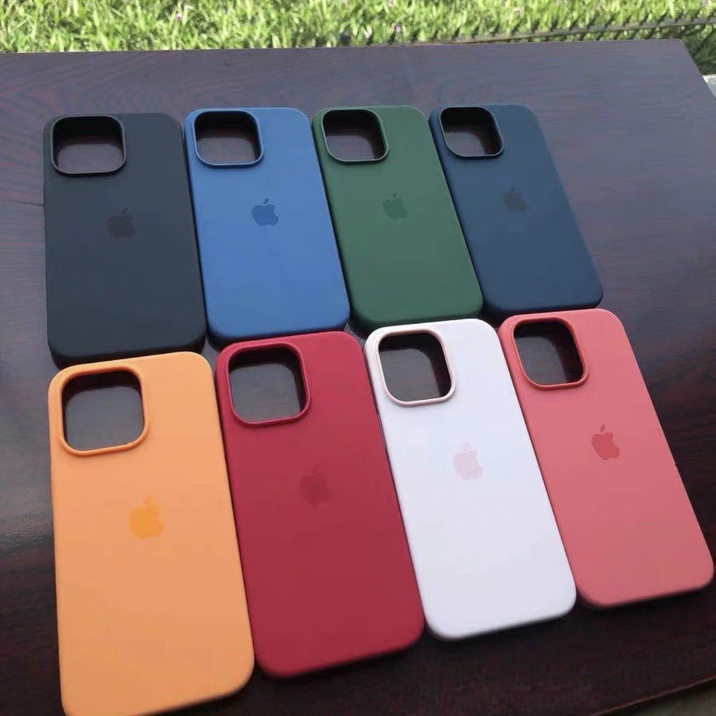 Capa Case Protetora iPhone 13 Pro Max De Silicone Macia De Veludo Genuíno  Com Cobertura Total