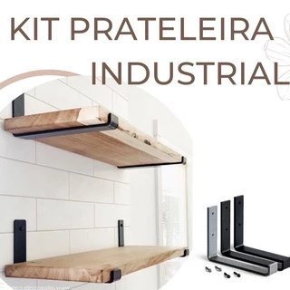 Prateleira Industrial ( KIT COM 02 PEÇAS )