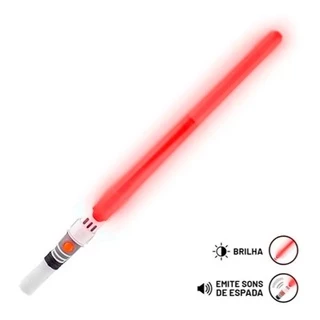 Espada Sabre Luz Com Som Retrátil Star Wars Space Guardian