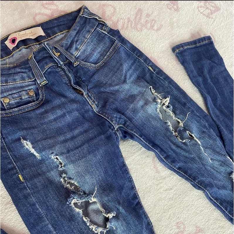 Calça Jeans Feminina com Lycra Bad Cat, Calça Feminina Bad Cat Usado  92767986