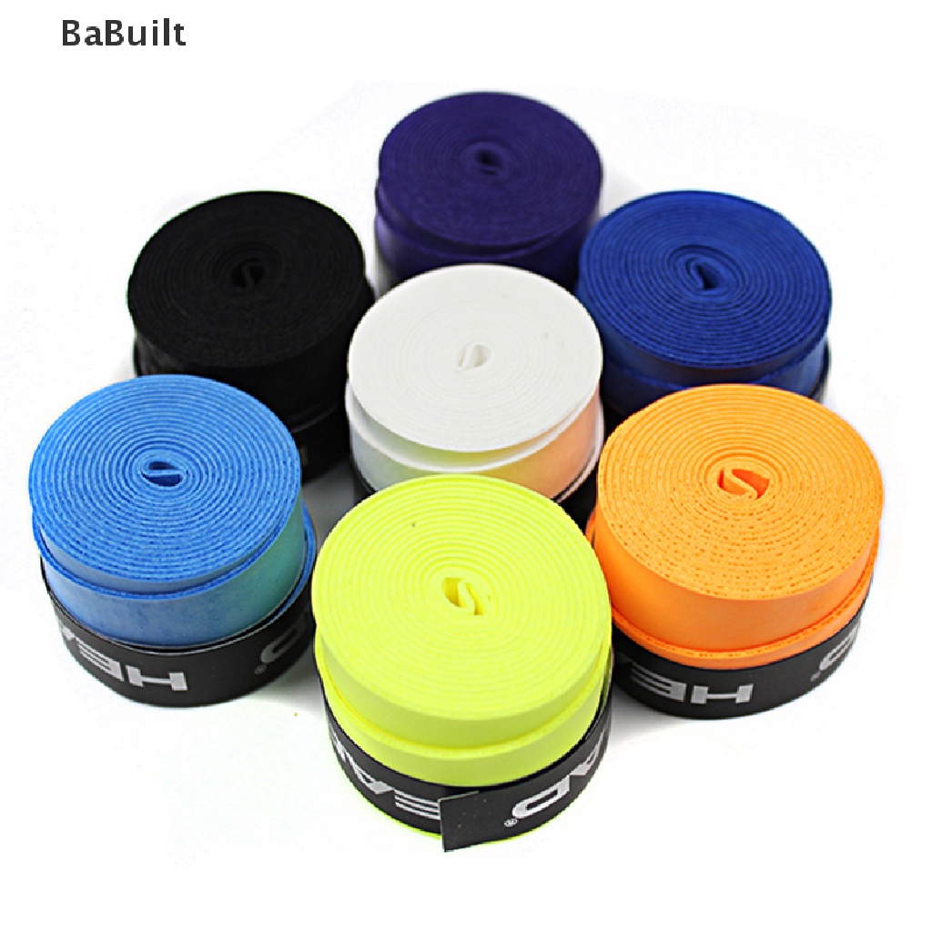 [BKC] 10Pcs HEAD Tennis Overgrip Tennis Racket PU Anti-skid Sweatband Absorbed Wrap ERT