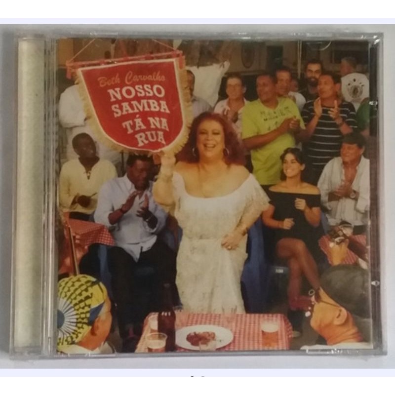 Cd Beth Carvalho - Nosso Samba Tá Na Rua - Novo Lacrado | Shopee