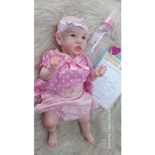 Bebê reborn sk menina pode dar banho