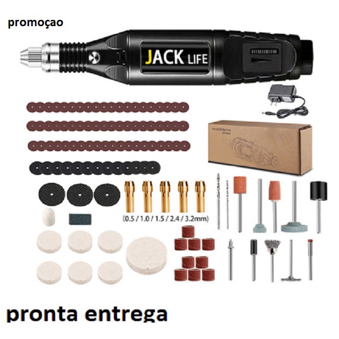 Mini micro retifica eletrica 12v, +kit de 105 pçs, ferramentas ...