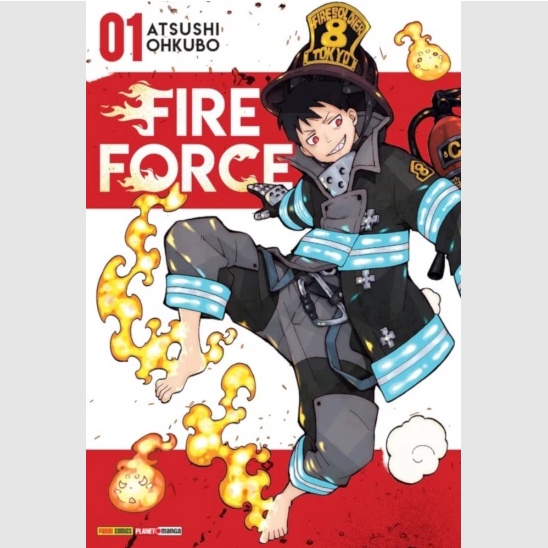 Mangá Fire Force 10 Panini, mangalivre