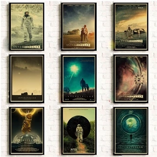 Poster De Filme Clássico Nolan Mcconaughey Retrô Cartazes E Cópias De Papel Kraft Para Casa / Quarto D